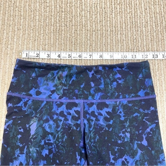 Lululemon Wunder Under Crop II‎ Full-On Luon Iris Floral Legging Size 4 Women - Picture 9 of 11